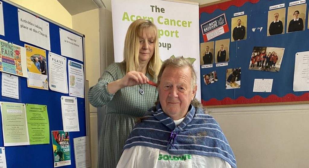 Ian gets his long awaited head shaved by Trisha