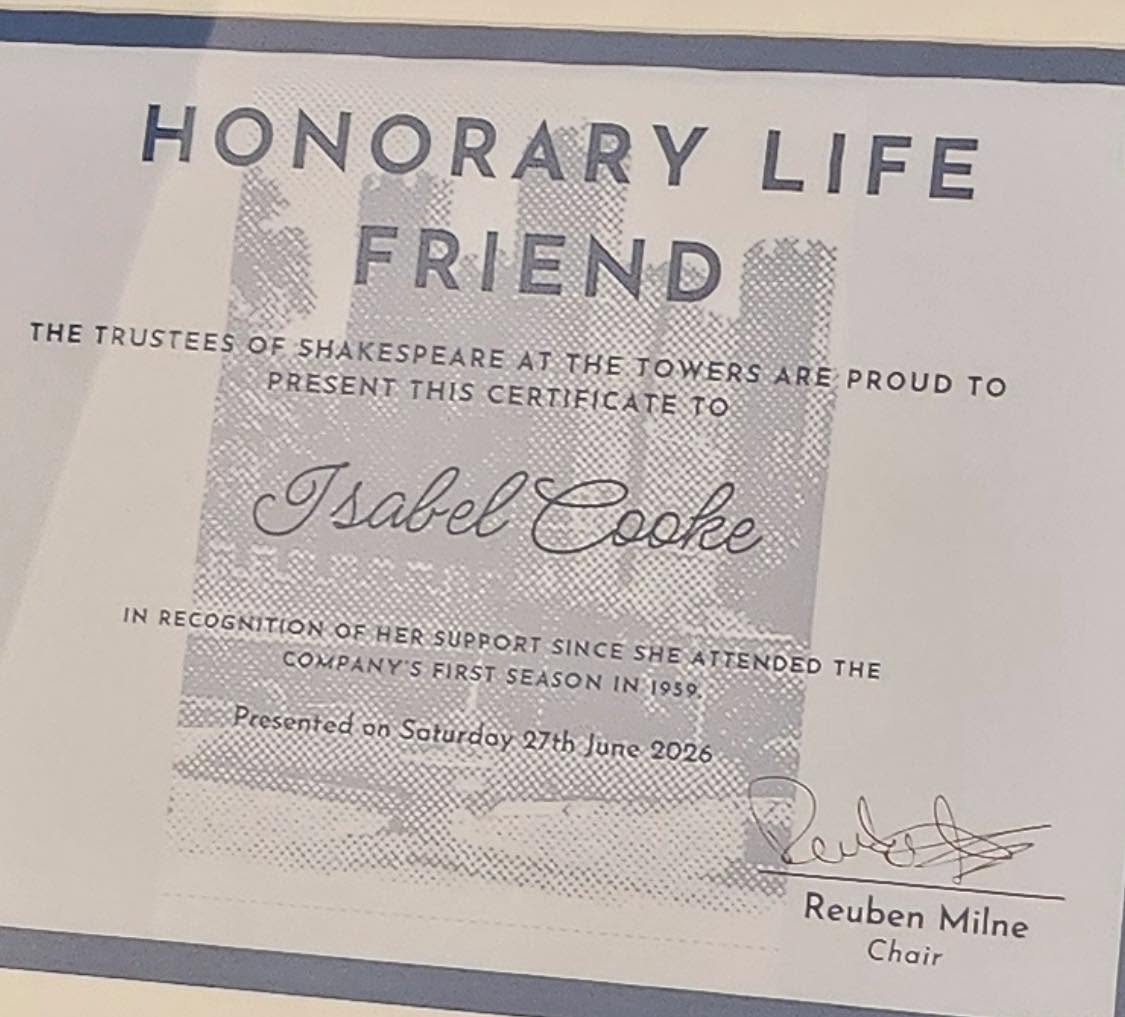 Congratulations Isabel